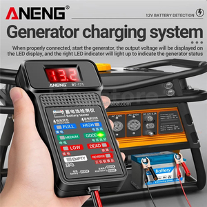 ANENG-Probador de batería para coche, herramienta de diagnóstico de 12V, indicador de estado de batería, indicador de cantidad eléctrica - Product Image 5