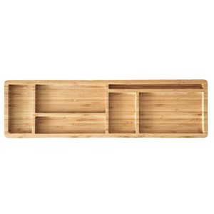 <strong>Multi</strong> <strong>Function</strong> Portable Rectangle Bamboo Desk Organizer Laptop Keyboard Wooden Tray Stationary Tray <strong>Computer</strong> Desk Organizer - Product Image 4