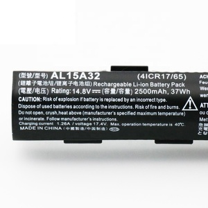 AS16A5K AS16A8K Pin Máy Tính Xách Tay Chính Hãng 14.8V 2800MAh 41.4W 4CELL Cho <span class=keywords><strong>Acer</strong></span> <span class=keywords><strong>ASPIRE</strong></span> E5 - Product Image 5