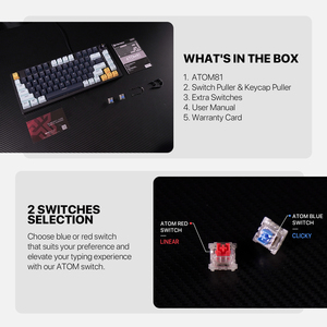 Fantech MK875V2 RGB QWERTY Layout PC Gamer <strong>Keyboard</strong> Customized <strong>Replaceable</strong> Switch Wired Mechanical <strong>Keyboard</strong> - Product Image 5
