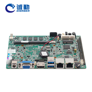 Fabrika Intel 8th Gen N5000 J4125 IOT endüstriyel tek kart bilgisayar SBC 2 Lan 6COM DDR4 X86 3.5 inç gömülü anakart