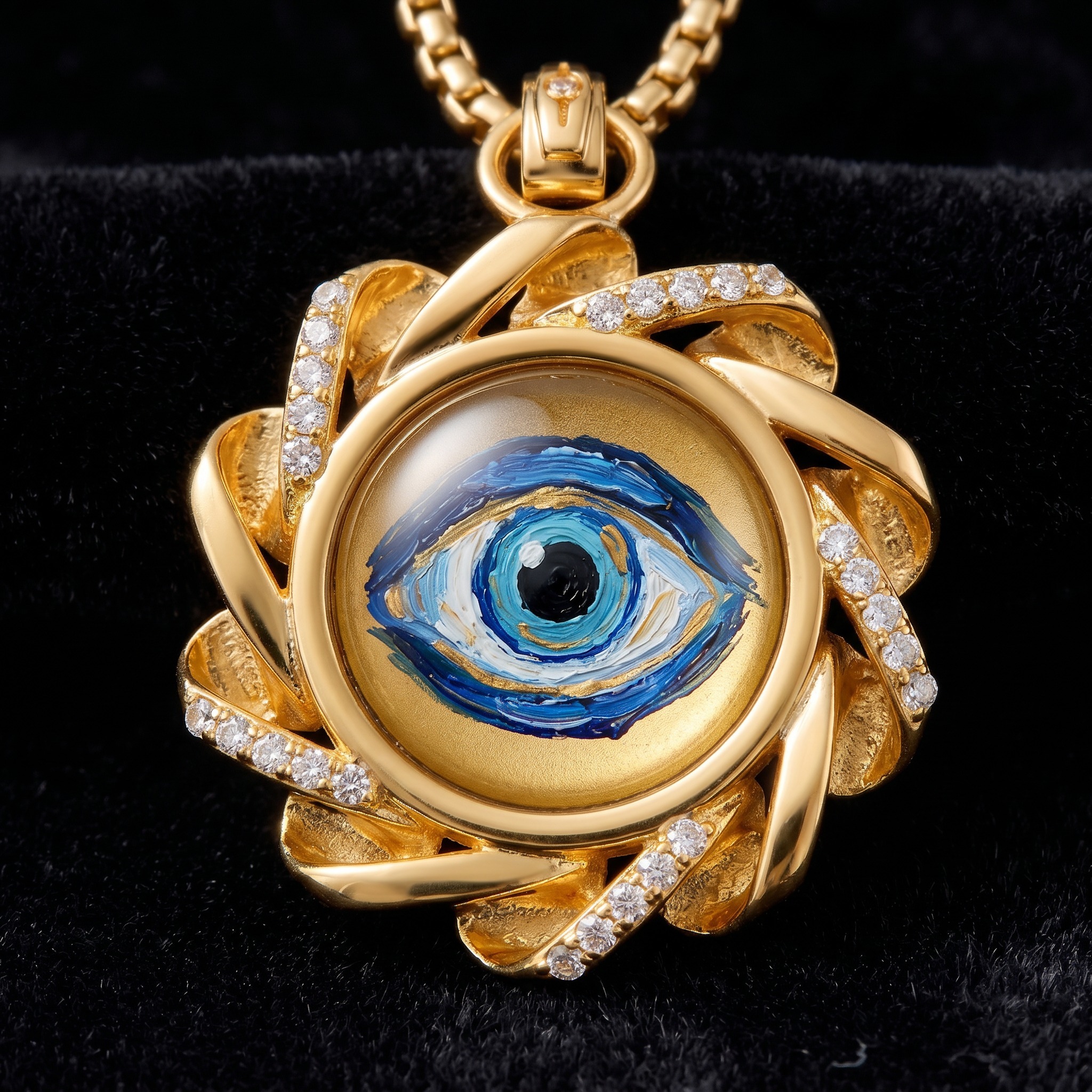 Colgante espiritual contra el mal de ojo