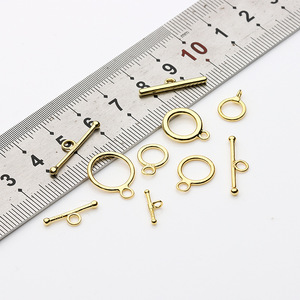 S925纯银肘节扣银OT扣扣环连接器OT扣珠宝制作发现DIY工艺品 - Product Image 2