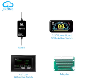 Инверторы Smart 16S 48V 100A 200AJK BMS Growatt 100% модели PCB PCBA Lifepo4 аксессуары для батареи продукт PB2A16S20P PB2A16S15P - Product Image 2