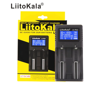 Hot Smart <strong>Charger</strong> LiitoKala Lii-PD2 LCD Battery <strong>Charger</strong> for 21700 20700 18650 18350 26650 22650 14500 <strong>Charger</strong> - Product Image 3