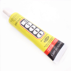 Zhanlida e8000 tutkal ile ince iğne çıkış 15ml 25ml 50ml 110ml cep telefonu tamir için LED bilgisayar takı giyim kumaş - Product Image 6