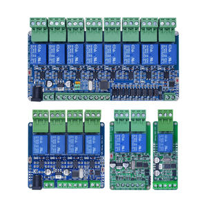 Comunicazione di ingresso/uscita RS485/TTL modulo relè Modbus RTu1/2/4/8-way 5V 12V 24V