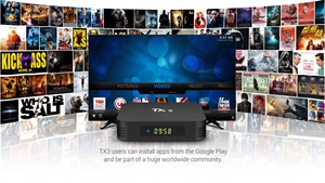 Amlogic S905X3 64-Bit Quad Core CPU 4กรัม32ROM Wifi 8K 4K OTT IPTV กล่อง Android 9.0 - Product Image 2
