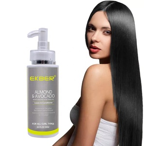 Customize Logo Organic <strong>Leave</strong> in Conditioner With Avocado and Sweet Almond Oil for Dry Hair <strong>Leave</strong>-in Conditioner - Product Image 1