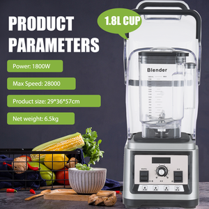 High Speed 3 in 1 Heavy Duty Electric Blender Hand Blender with Sound Cover Smoothie Blender and Juicer Mixer - Product Image 3