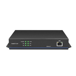 CATV portátil, 4 canales, DVBSS2 QAM ASTC ISDBT a IP Gateway DVBC a IP convertidor FTA IRD - Product Image 6