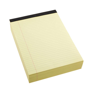 Narrow Ruled 5 X 8 Inch 50 Sheet Lined Writing <strong>Note</strong> Pad Custom Index Sticky <strong>Note</strong> - Product Image 1