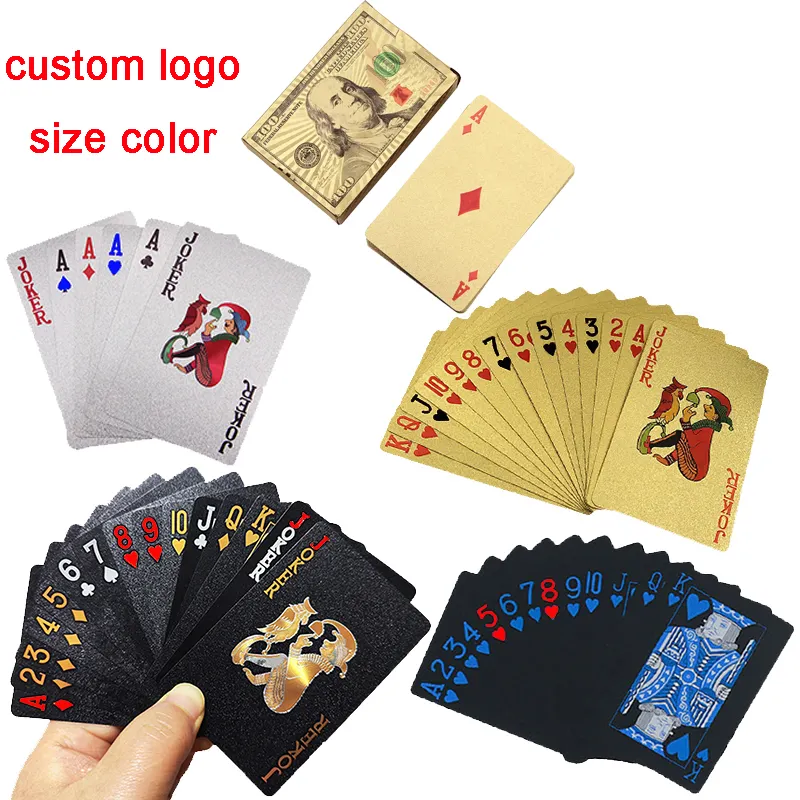 Carte Flash personalizzate all'ingrosso stampa Poker Card Game Poker Paper Alphabet Educational Custom Service plastica impermeabile Jogo De
