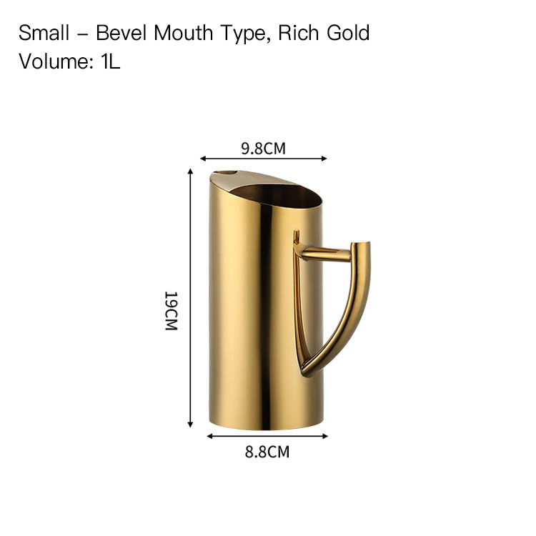 Type de petite bouche biseautée Rich Gold 1L