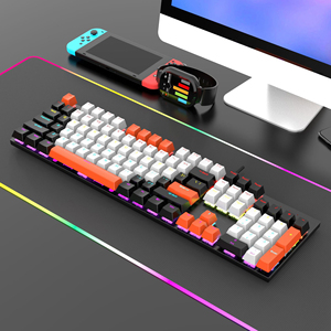 Mechanical <strong>Keyboard</strong> 104 <strong>Keys</strong> Original Brand Gaming <strong>Computer</strong> <strong>Keyboard</strong> Punk Color Patchwork <strong>Computer</strong> Mechanical <strong>Keyboard</strong> - Product Image 3