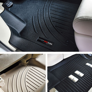 Kauçuk tüm hava paspaslar 3D kalıplı Toyota Land Cruiser için uygun J150 Prado TX L 7 koltuk 2010-2019 ve Lexus <span class=keywords><strong>GX</strong></span> 460