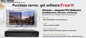 <strong>Ip</strong> to <strong>Ip</strong> Transcoder HLS RTSP RTMP DVB IPTV OTT Streamer up to 200 Channels Media Server - Product Image 2