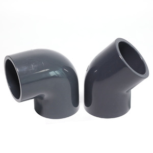 50mm Types of 4 Inch 60 120 135 Degree and 45 Degree <strong>Elbow</strong> 5/<strong>8</strong> Pressure <strong>Pvc</strong> Threaded Reducing Male Thread <strong>Elbows</strong> - Product Image 2