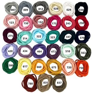 תינוק ניילון סרטי ראש Hairbands נמתח DIY מלאכות שיער קשת גומיות תינוק בנות יילוד תינוקות פעוטות ילדים