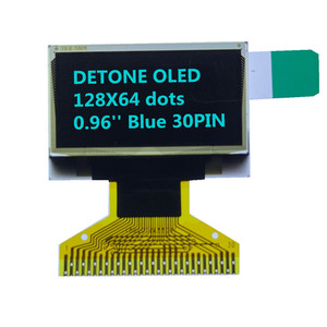0.96 pollici OLED 128x64 OLED muslimate 30PIN saldatura I2C/interfaccia SPI a 4 fili modulo Display OLED da 0.96 pollici nudo - Product Image 3