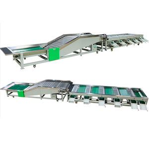 Nueva máquina clasificadora de frutas de tamaño pequeño, máquina clasificadora y limpieza de frutas, máquina de calibración de verduras, clasificación de frutas y verduras - Product Image 2