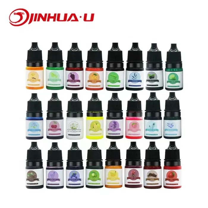 Hot Selling Nieuwe 5Ml Olieachtige Kleur Essence Afdichting Plug Diy Crystal Drop Epoxyhars Pigment