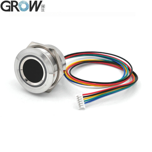 Coltiva la capacità 200 del lettore capacitivo rotondo del modulo dell'impronta digitale dell'indicatore LED DC5V di RGB di R503-5V per i Windons Linux Arduino - Product Image 1