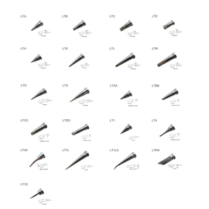 หัวบัดกรีแบบไร้สารตะกั่วคุณภาพสูงหัวแร้งรุ่น LT หัวแร้งสำหรับ WP80,WSP80,MPR80,FE75,LR21, ปลายเชื่อม MLR21 - Product Image 5