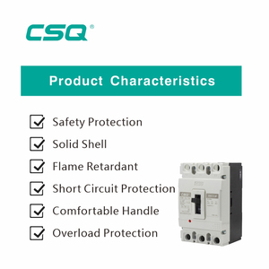 CSQ HYCM1 225A,250A,315A,350A,400A 63A עיקרי מתג תחרותי מחיר MCCB מפסק מקרה יצוק עבור מנוע הגנה