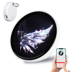 Anime-Pins LCD Elektronisches Namensschild Beambox Nikko Elektronisches Smart Digital Display Abzeichen mit IPS Foto GIF Video Touch - Product Image 3