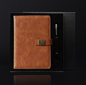Cuaderno ejecutivo promocional de lujo con logotipo personalizado, caja de regalo A5 A6 B5, cuaderno y bolígrafo, juego de Bloc de notas exquisito, regalo de negocios - Product Image 2