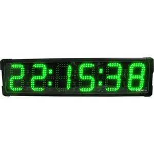 Produttore Display a colori verdi portatile da 6 pollici con conto alla rovescia per il cronometraggio/Timer per la maratona digitale orologio da corsa per eventi di corsa - Product Image 1