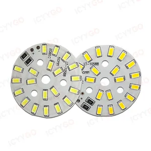 Sunssy ไฟ DC5V สีขาวอบอุ่นแบบ USB 10W ชิป SMD5730 50มม. เหมาะสำหรับการให้แสงสว่างในบ้านแบบทำมือ - Product Image 2