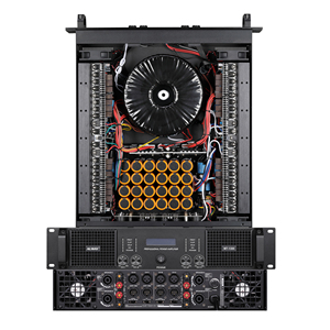 Nuevo diseño 2U 4 canales amplificador de potencia grande 1200W transformador de cobre amplificador de potencia para KTV evento al aire libre - Product Image 3