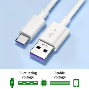 免费样品USB至c型5A超快速充电线手机C型充电器数据线