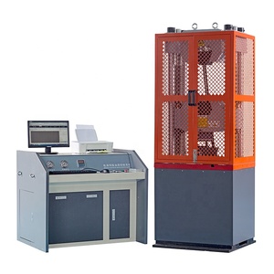 SDEKON WAW-600D 600KN 60TON ordenador Control Electro-hidráulico Servo hidráulica máquina de ensayos de tracción - Product Image 1