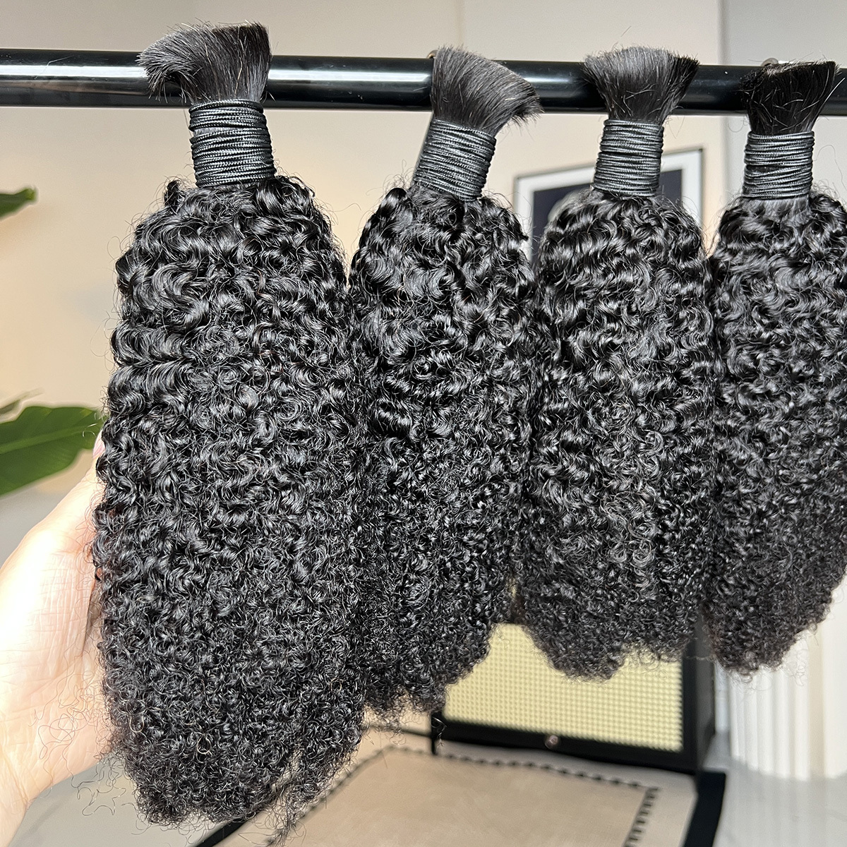 1 bundle 4c curly