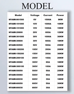 MYAMi 6000V 1A 2A 12KW programmabile Dc alimentatore ad alta precisione ad alta tensione con interfaccia Rs485 senza Software - Product Image 6