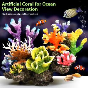 Récif corallien artificiel en résine écologique, décoration pour <span class=keywords><strong>aquarium</strong></span> et accessoires de paysage pour <span class=keywords><strong>aquarium</strong></span> - Product Image 2