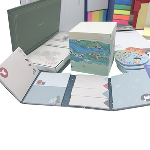 定制彩色硬壳盖多功能创意组合便签记事本笔记本 - Product Image 4