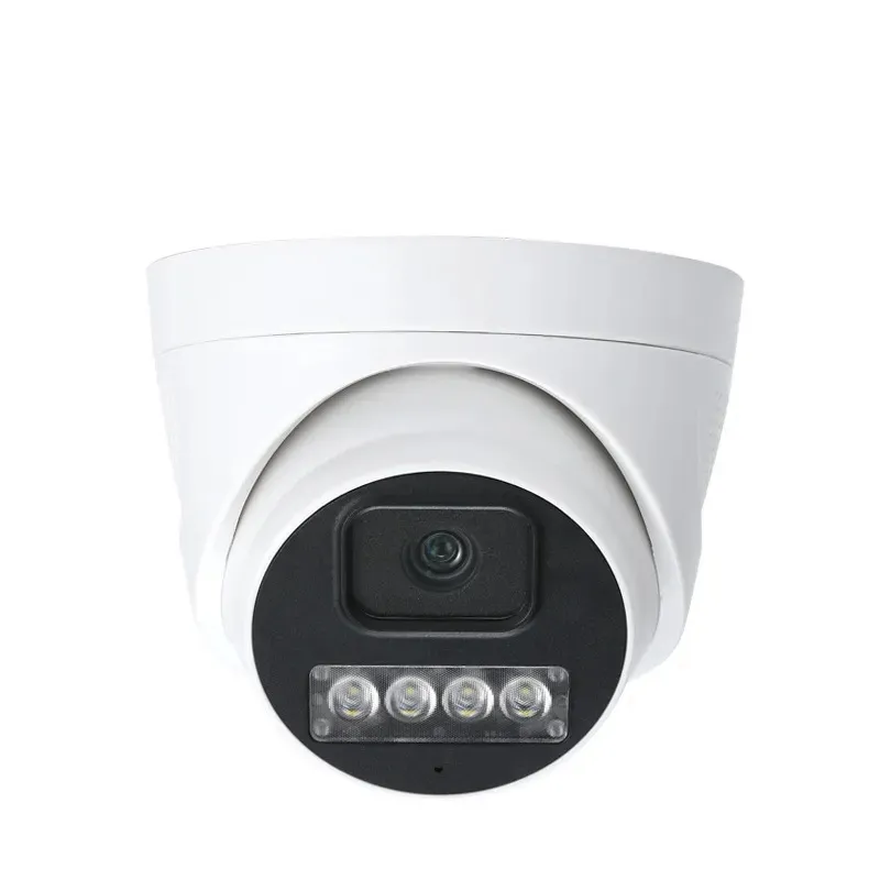 실내 4MP IP 카메라 인간 감지 2.8mm 렌즈 풀 HD 컬러 야간 투시경 천장 마운트 벽걸이 POE 돔 카메라