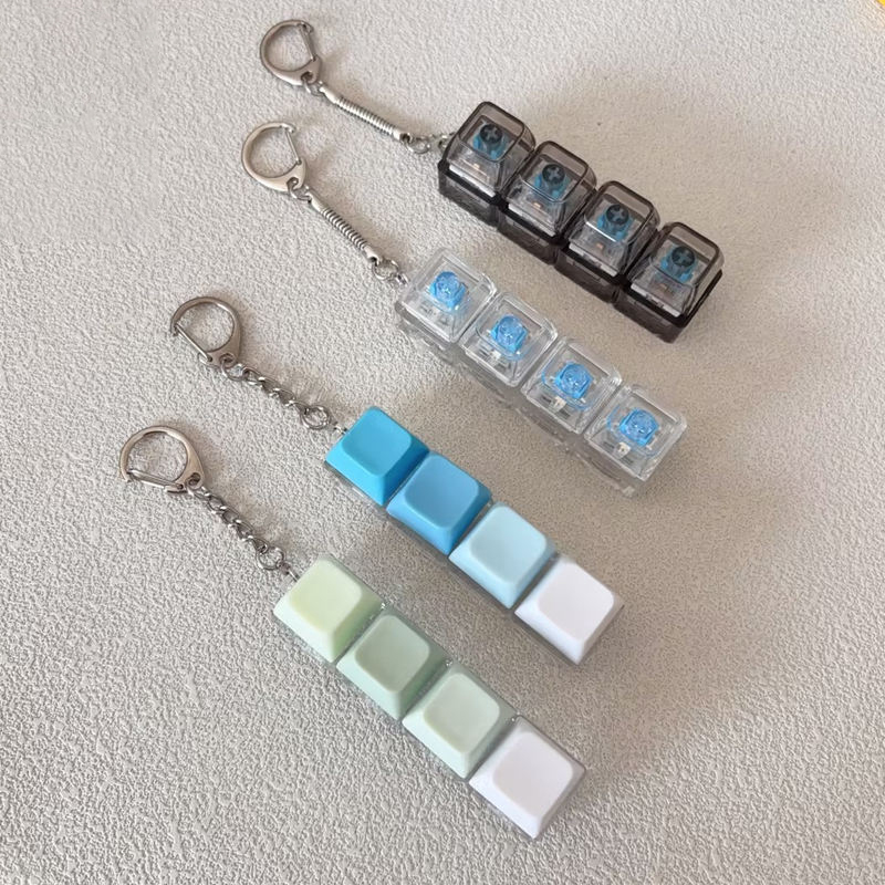 4 keys keycaps fidget toy