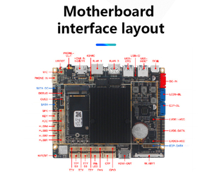 Octa-Core RK3588 LVDS 4G LTE Android 11 per lo sviluppo della scheda madre dispositivi intelligenti della scheda madre con controllo integrato industriale - Product Image 6