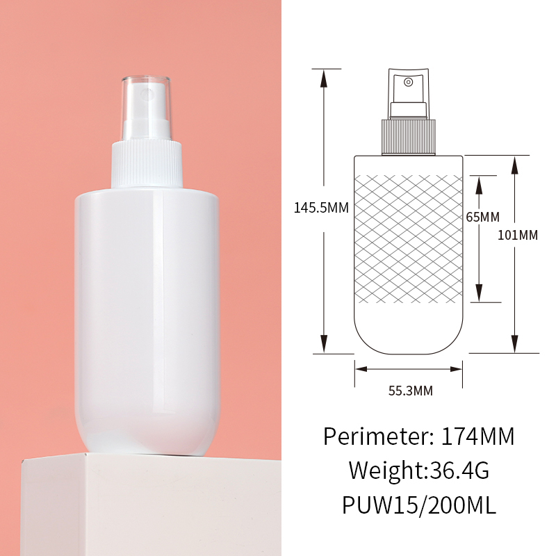 White spray bottle