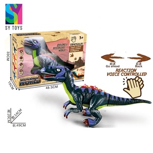 SY Intelligence Electric RC Animals Set Sound Control Toy Dinosaurs for Kids Plastic Window Box Snake in the Charger Game <strong>Age</strong> 3+ - Product Image 2