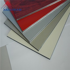Finitura spazzolata pannelli decorativi ACP ACM per l'elevatore interno porta del Garage rivestimento della parete per applicazioni di costruzione della cucina esterna - Product Image 1
