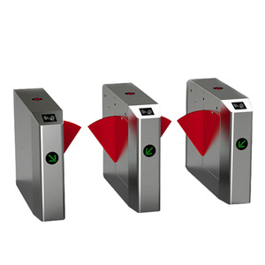 Station Control Flap Barrier Gesichts erkennung Automatische Flap Gates Drehkreuze Design Flap Barrier Drehkreuz Anwesenheit system - Product Image 1
