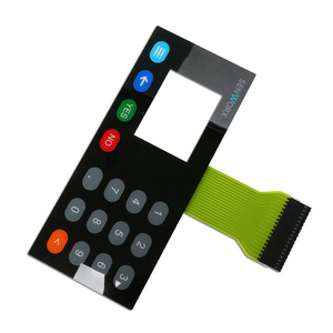 High Quality Custom LED Backlight Keypad/<strong>Keyboard</strong> Touch Panel <strong>Embossed</strong> Tactile Key Membrane <strong>Switch</strong> for Home Appliance - Product Image 4