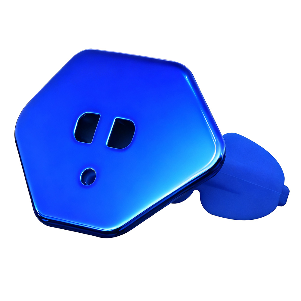 bleu chromé