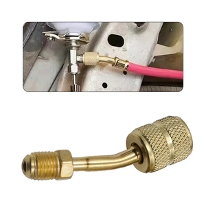 R22からR410エアコンフッ化物チューブ高圧フレオンパイプ冷蔵庫アダプター液体追加パイプツールアクセサリー - Product Image 3